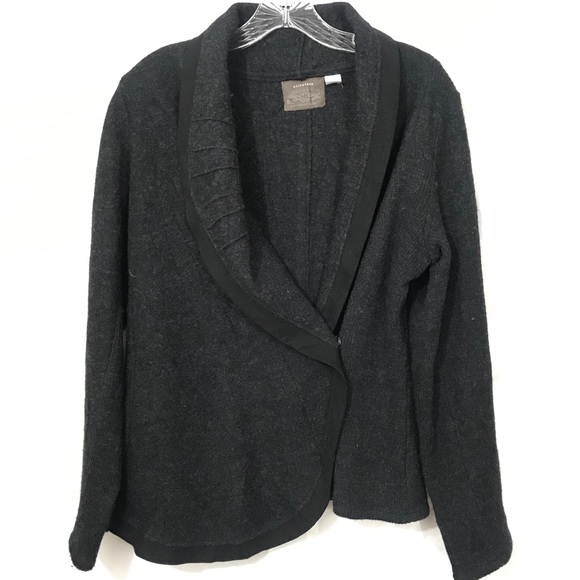 Anthropologie Sweaters - ANTHROPOLOGIE LARGE GUINEVERE WOOL CARDIGAN SWEATE